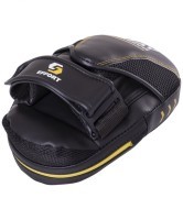 Лапа E603-2 изогнутая, кожзам, черный (440170)