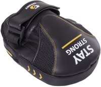 Лапа E603-2 изогнутая, кожзам, черный (440170)