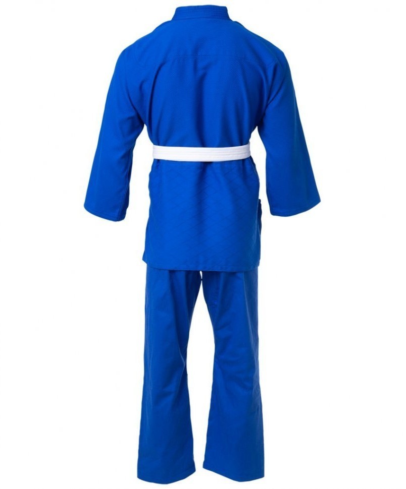 Кимоно для дзюдо JSST-10572, синий, р.000/110 (861143)