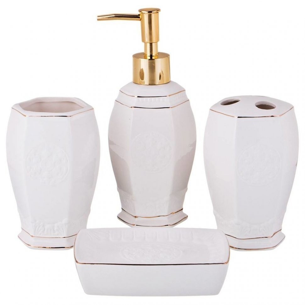 Набор для ванной комнаты 4 пр. Lefard (755-209)