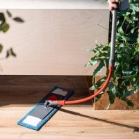 Ручка для швабры телескопическая 160 см с гибкой штангой 40 см (70165)