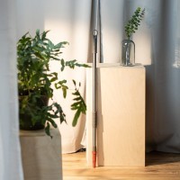 Ручка для швабры телескопическая 160 см с гибкой штангой 40 см (70165)