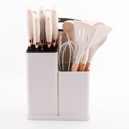 Набор кухонных принадлежностей на подставке (24-03-TM)