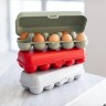 Контейнер для яиц eggs to go, organic, серый (70864)