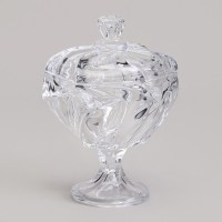 Блюдо с крышкой на ножке &quot;bohema&quot; диаметр=11,5 см высота=16,5 см Lefard (195-232)