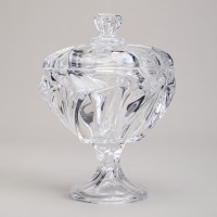 Блюдо с крышкой на ножке &quot;bohema&quot; диаметр=11,5 см высота=16,5 см Lefard (195-232)