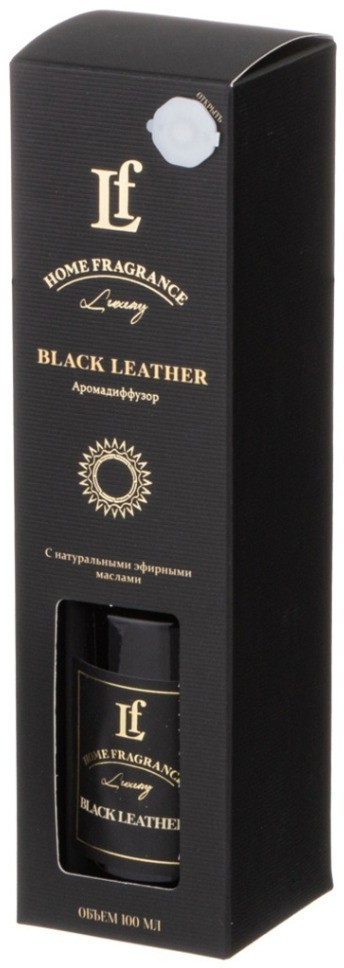 Диффузор ароматический "black leather" 100 мл Lefard (625-111)