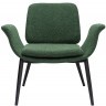Лаунж-кресло hilde, букле, темно-зеленое (76873)