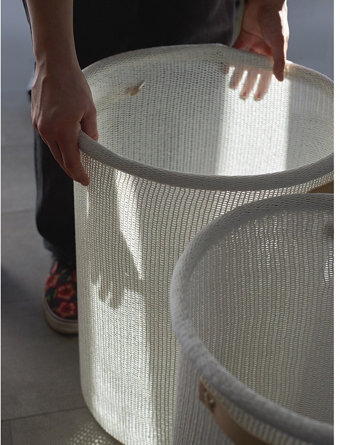 Корзина для хранения sustainable collection, D37х52 см, молочная (78510)