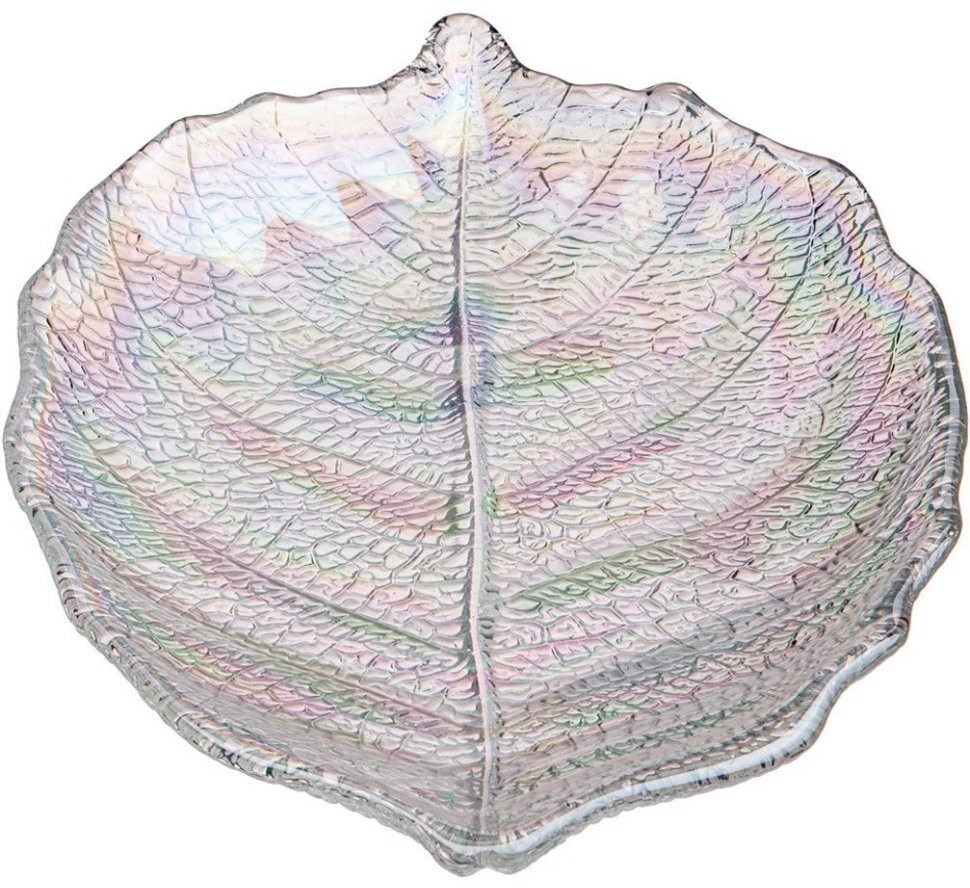 Блюдо "luster leaf" rainbow 28см без упаковки (мал 6шт) АКСАМ (339-110)