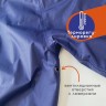 Плащ-дождевик синий на молнии с ПВХ-покрытием 52-54 (XL) рост 170-176 Грандмастер 610866 (90268)