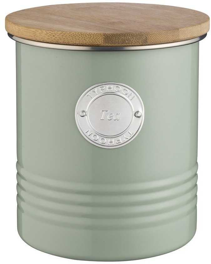 Емкость для хранения чая living зеленая 1 л (64541)