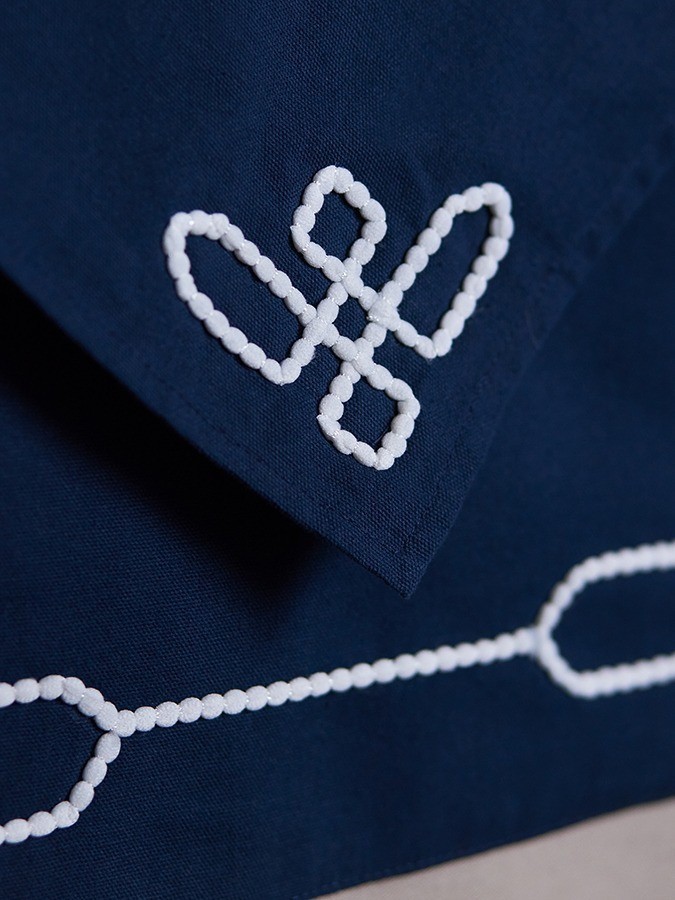 Салфетка сервировочная navy story из коллекции sea treasures, 45х45 см (79028)