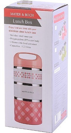 Термос пищевой 3 секции MAYER BOCH (31120)