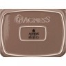 Блюдо для запекания agness "modern kitchen" прямоуг. серое 37*24*7,5 см (777-083)