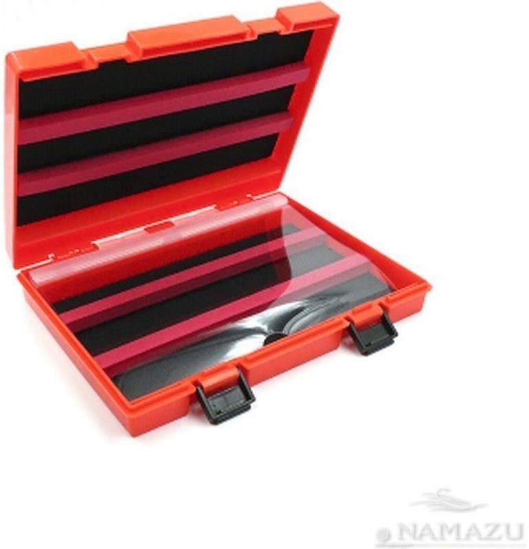 Коробка для микроблесен Namazu Pro TiA Take-Bait Case-Book, 200х145х34 мм NPT-CASE-01 (70267)