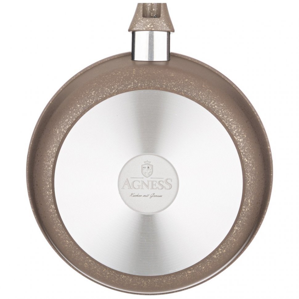 Сковорода agness "экселент"  диаметр 24 см (899-117)