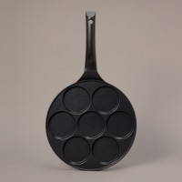 Сковорода agness для оладий с антипригар.покрытием, индукция, диаметр=26.5 см (932-030)