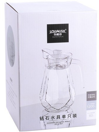 Кувшин для воды 1,2 л LOVWIS (31170)