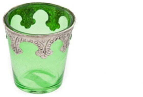 Подсвечник NP83514, металл, стекло, green, GOODWILL