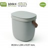 Контейнер для пищевых отходов foody, 3,5 л, серый (72881)