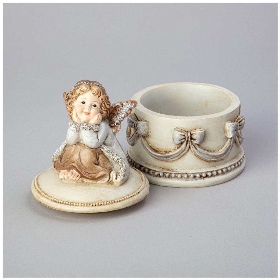 Шкатулка коллекция "amore" 9*9*12,4см Lefard (390-1352)