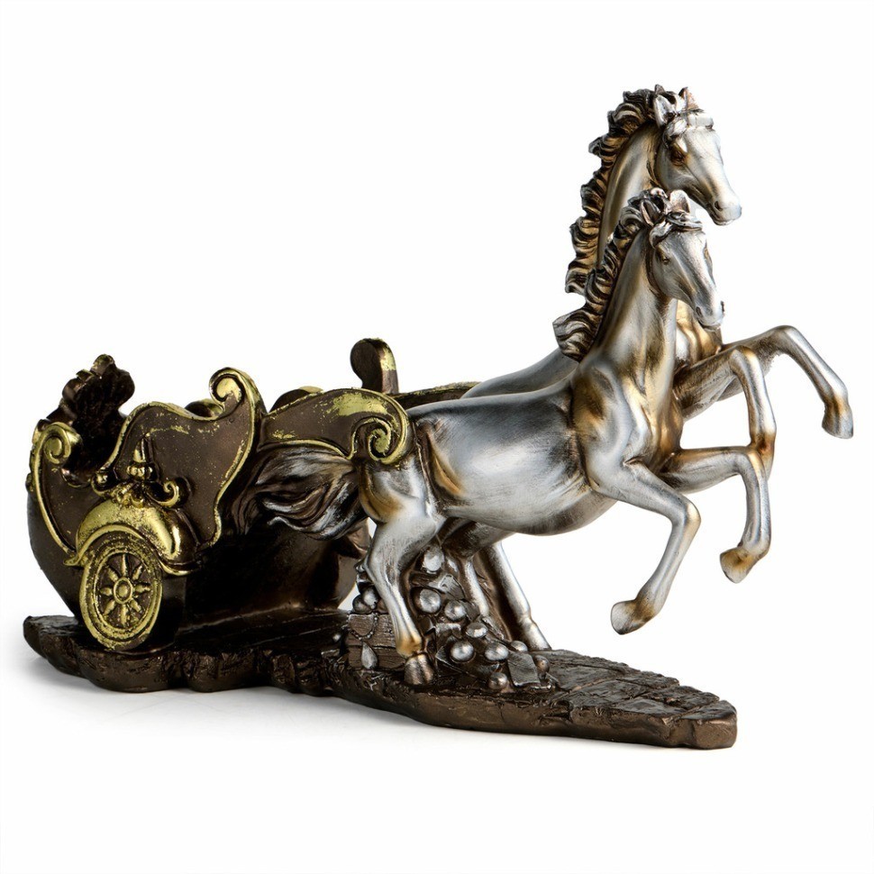 Подставка под бутылку "лошадь" 36,8*14,5*24,5 см Lefard (146-2207)