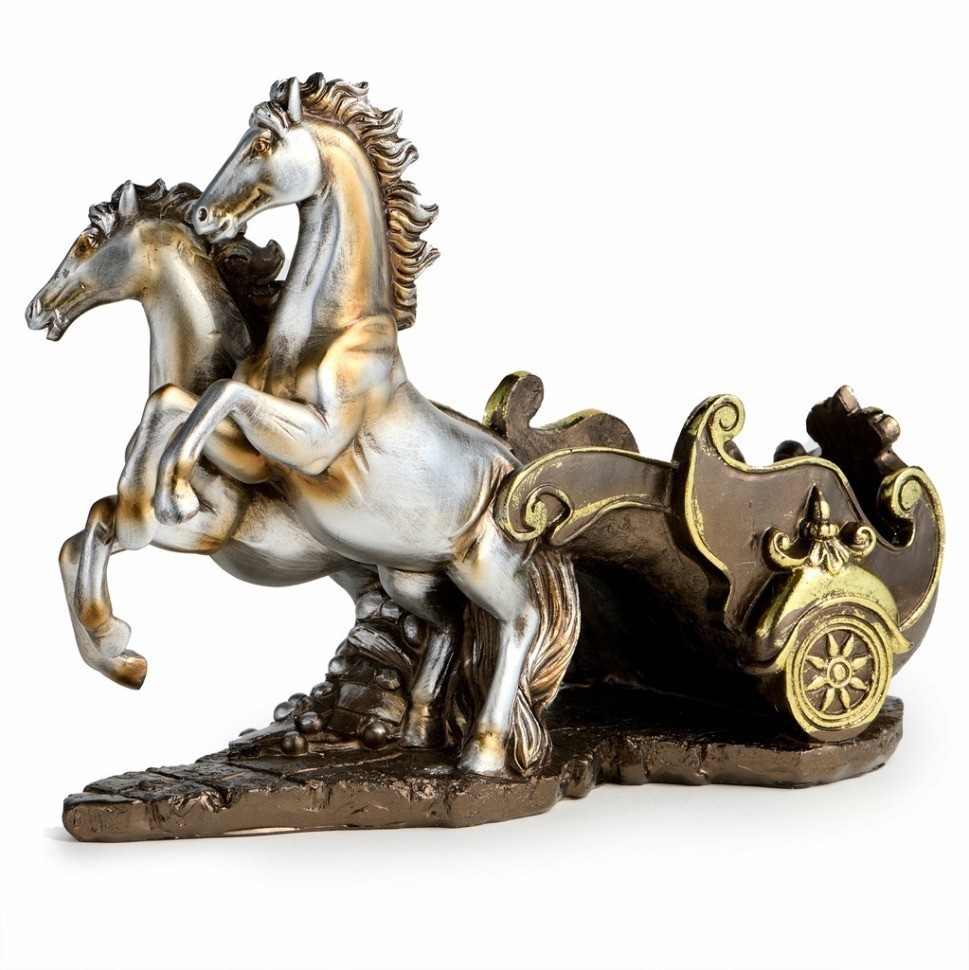 Подставка под бутылку "лошадь" 36,8*14,5*24,5 см Lefard (146-2207)