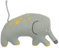 Погремушка из хлопка Слоник lou из коллекции tiny world 14х8 см (69620)