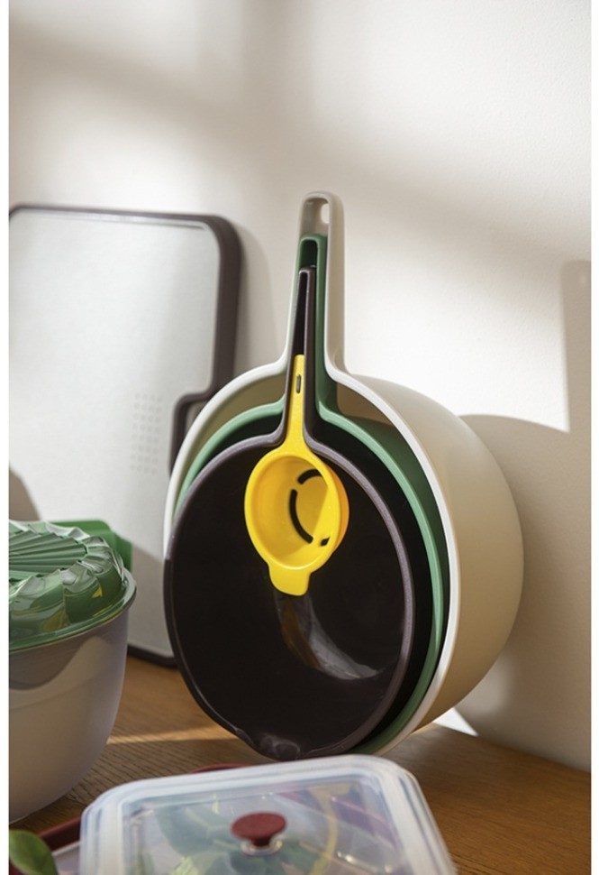 Набор мисок с дуршлагом и отделителем желтка trym, 4 предм. (74705)