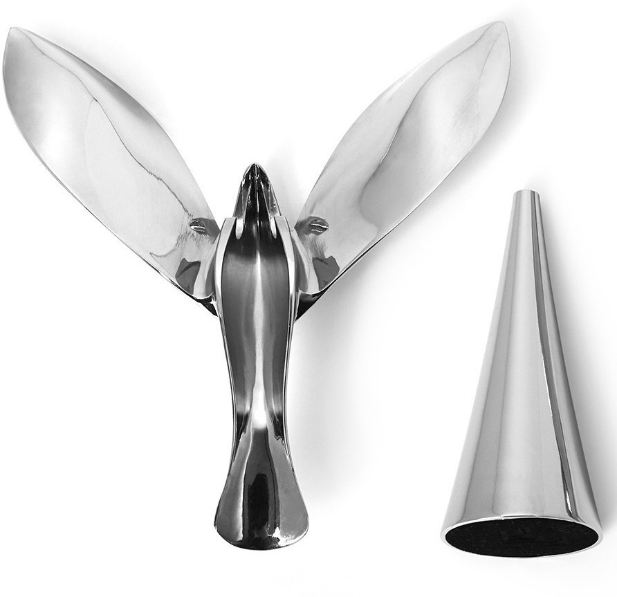 Открывалка для бутылок tipsy, хром (67665)