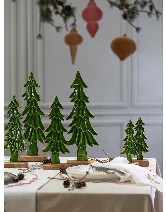 Декор новогодний nordic tree из коллекции new year essential, 20 см (78306)