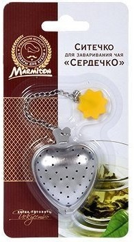 Металлическое ситечко для заваривания чая Marmiton Сердечко 16154 (64303)