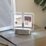 Фоторамка с подсветкой glo instant, 5х8, никель (68113)
