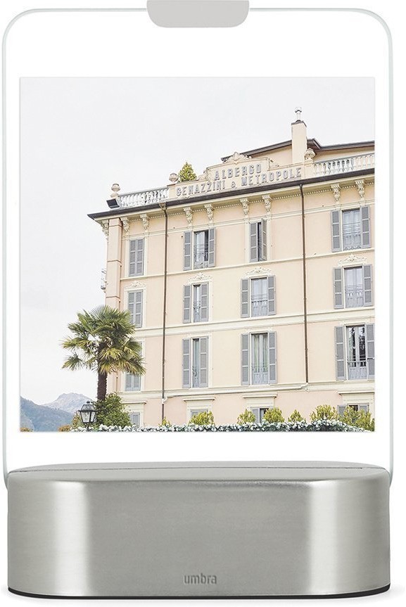 Фоторамка с подсветкой glo instant, 5х8, никель (68113)