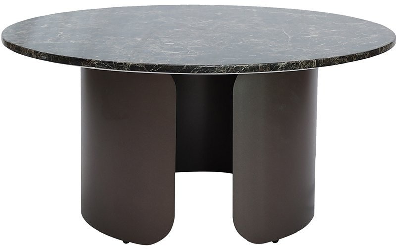 Столик кофейный inger, D80 см, коричневый (74253)