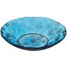 Фруктовница "флора" диаметр=32 см.голубая без упаковки SAN MIGUEL (600-624)