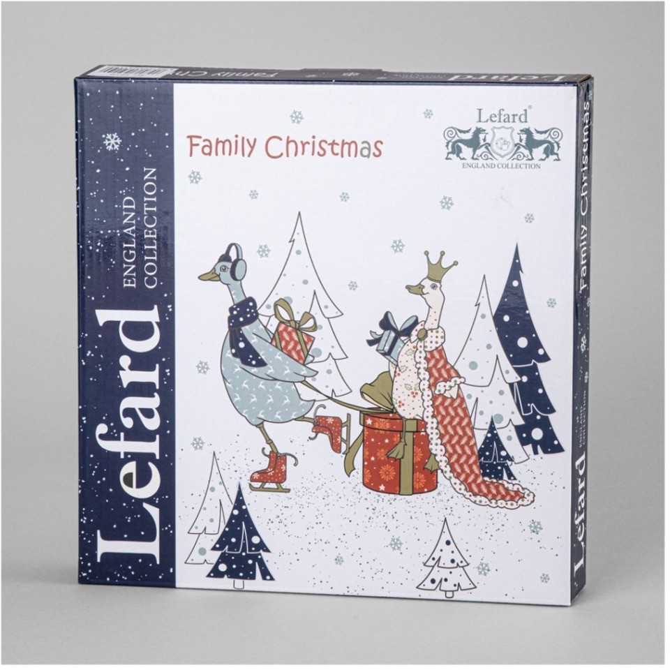 Тарелка обеденная lefard "family christmas" 25 см (425-119)