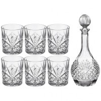 Набор для виски &quot;muza&quot; 7пр.: штоф + 6 стаканов 950/300 мл Lefard (195-208)