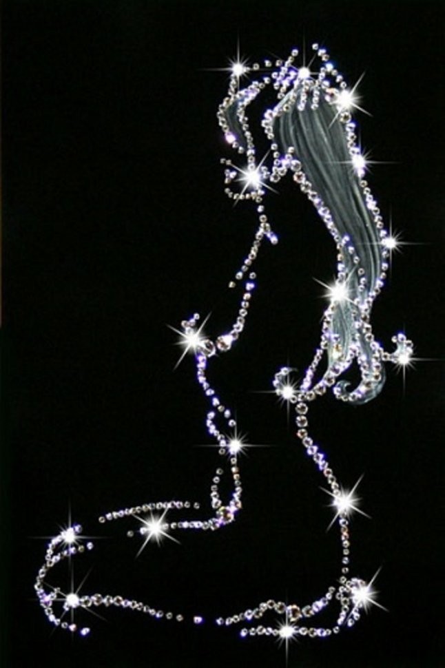 Картина Искушение с кристаллами Swarovski (1166)