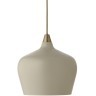 Лампа подвесная cohen large, 22хD25 см, серо-коричневая матовая, коричневый шнур (67983)
