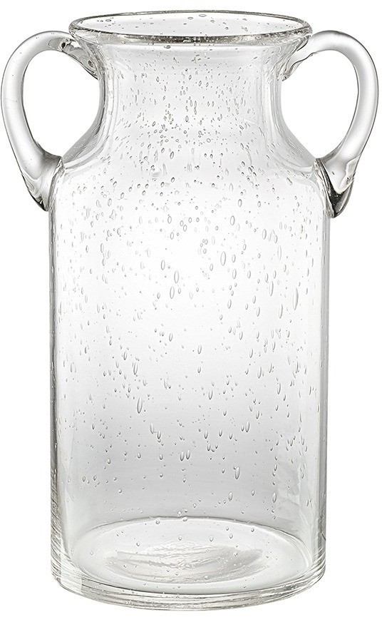 Ваза для цветов flowi, 29 см, прозрачная (77855)