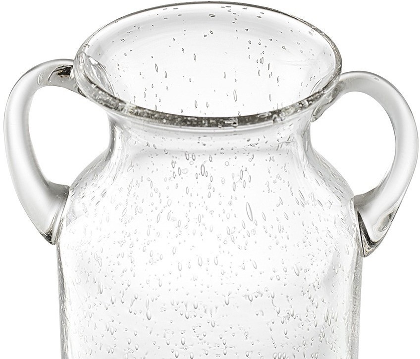 Ваза для цветов flowi, 29 см, прозрачная (77855)