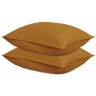 Набор наволочек изо льна и хлопка цвета карри из коллекции essential, 50х70 см (77146)