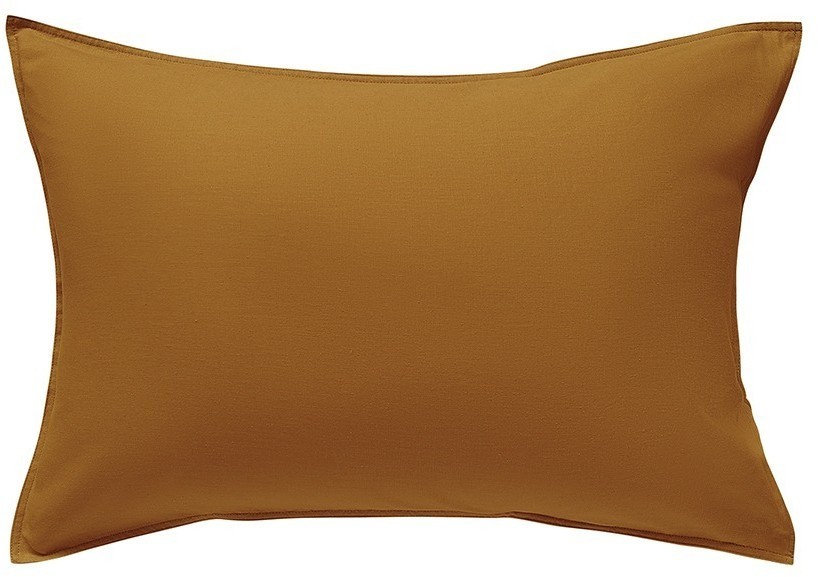 Набор наволочек изо льна и хлопка цвета карри из коллекции essential, 50х70 см (77146)