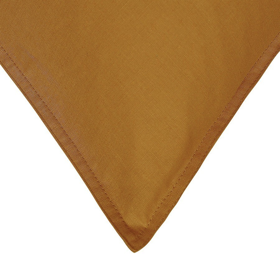 Набор наволочек изо льна и хлопка цвета карри из коллекции essential, 50х70 см (77146)