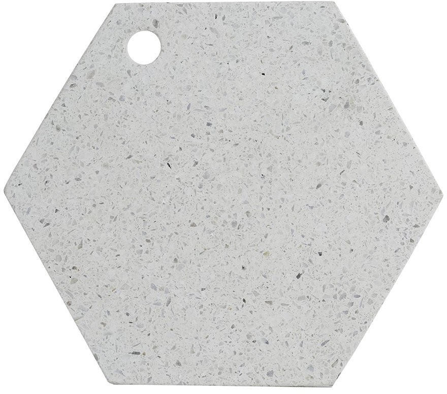 Доска сервировочная из камня elements hexagonal 30 см (68548)