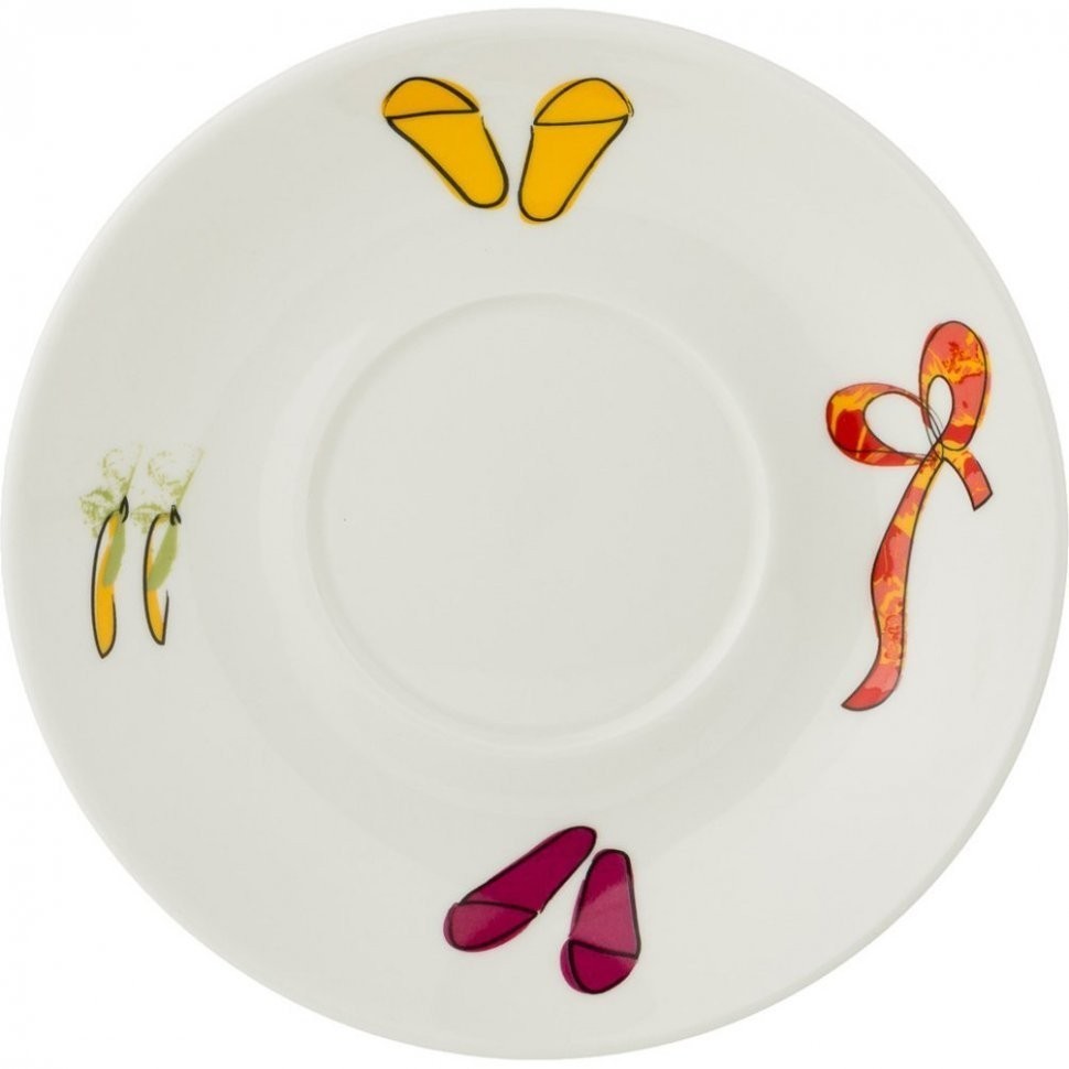 Чайный набор на 1пер. 2пр. "fashion queen" 360мл Lefard (359-637)