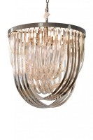 Светильник потолочный стекло/серебро d54*64см (TT-00000225)