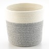 Кашпо nygard, D20х19 см, кремовое/светло-серое (74833)